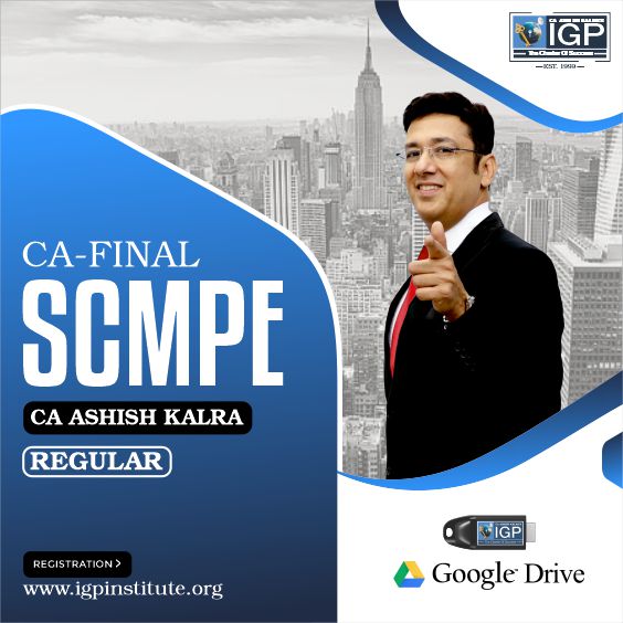 CA Final SCMPE Pendrive lectures New Course Video classes